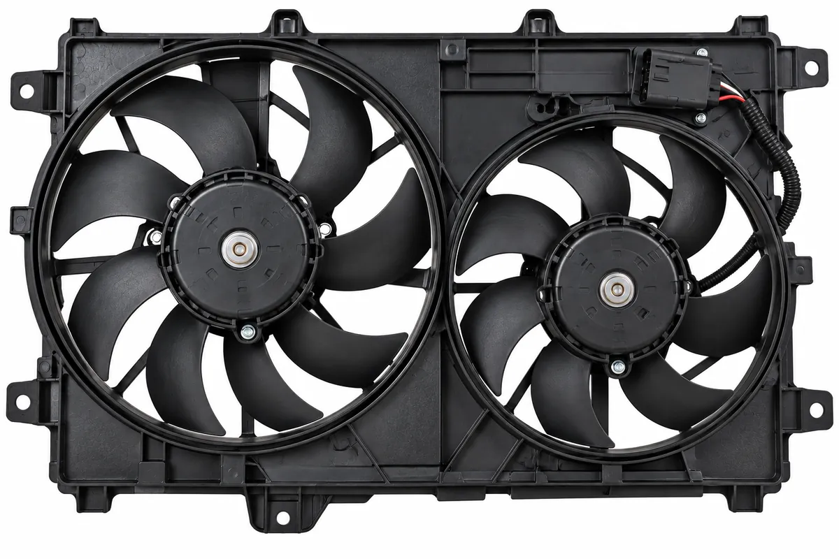 Automotive radiator fan